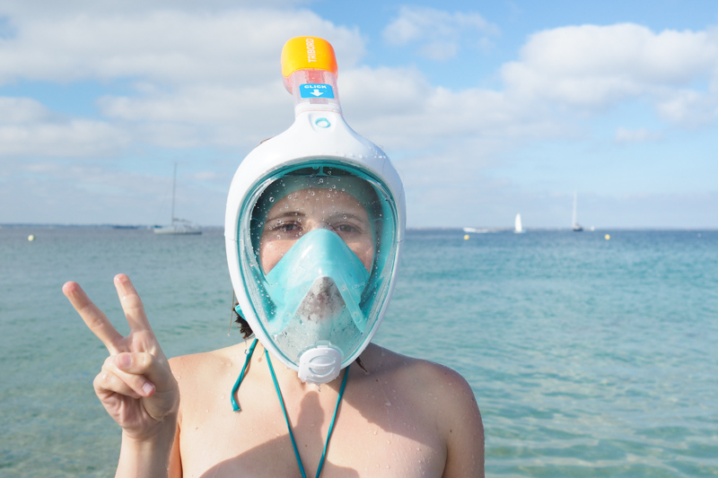 masques Easybreath Decathlon - snorkeling (via mercipourlechocolat.fr)