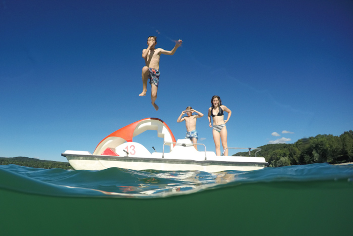 lac de Chalain - dôme gopro.