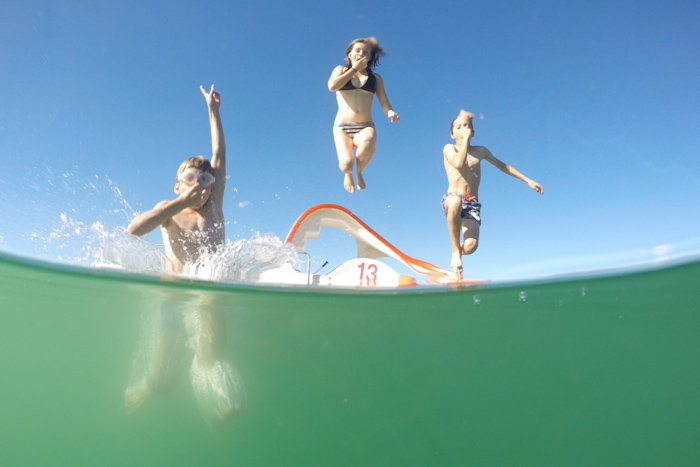 lac de Chalain - dôme gopro.