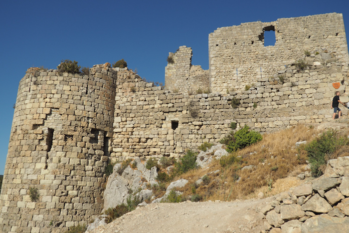 vacances Corbières 2016 - château d'Aguilar