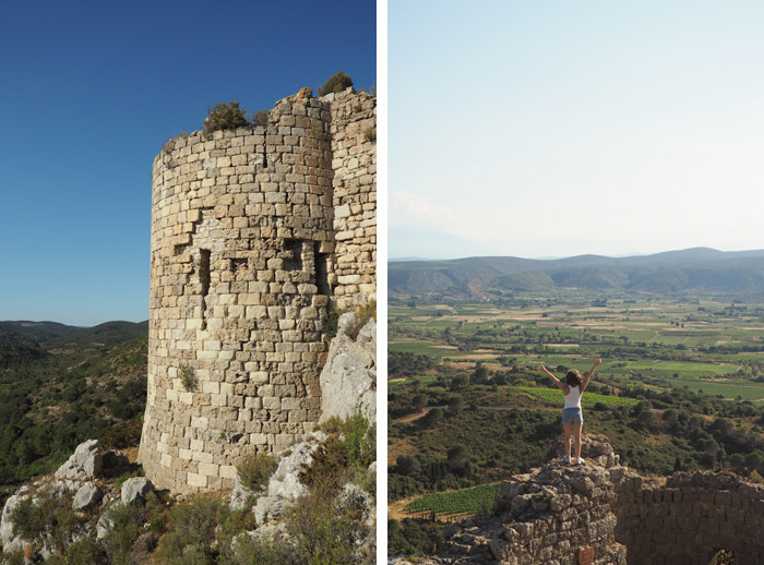 vacances Corbières 2016 - château cathare d'Aguilar