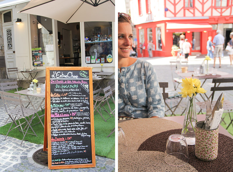 salon de thé et bar à chocolat L'Entrechoc, à Vannes (via mercipourlechocolat.fr)