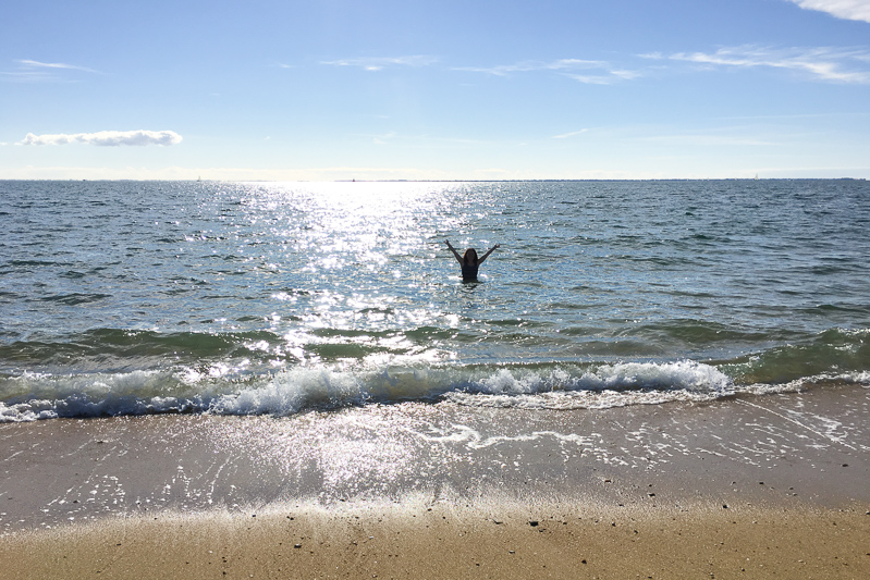 plage de Saint-Pierre de Locmariaquer - Morbihan (via www.mercipourlechocolat.fr)