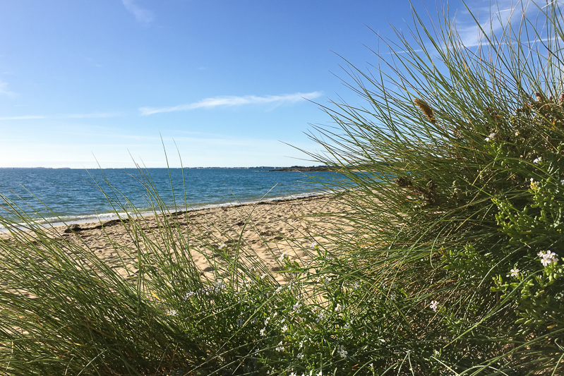 plage de Saint-Pierre de Locmariaquer - Morbihan (via www.mercipourlechocolat.fr)