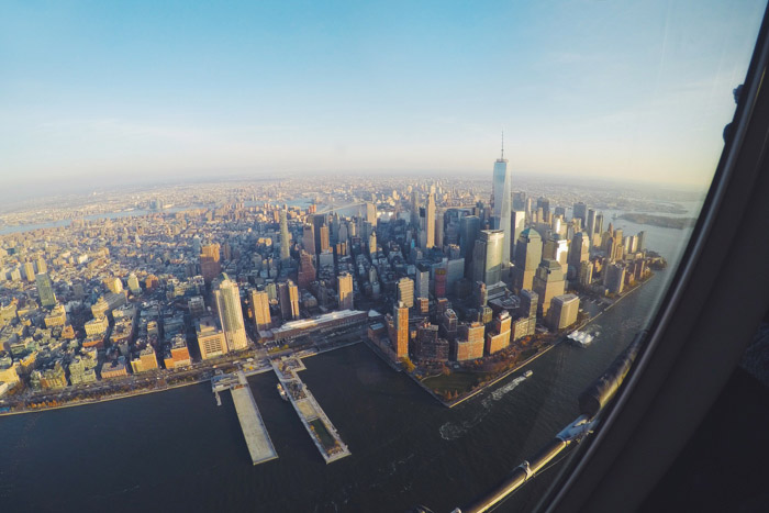 New York #DreamReal GoPro jour 3 - helicopter flight