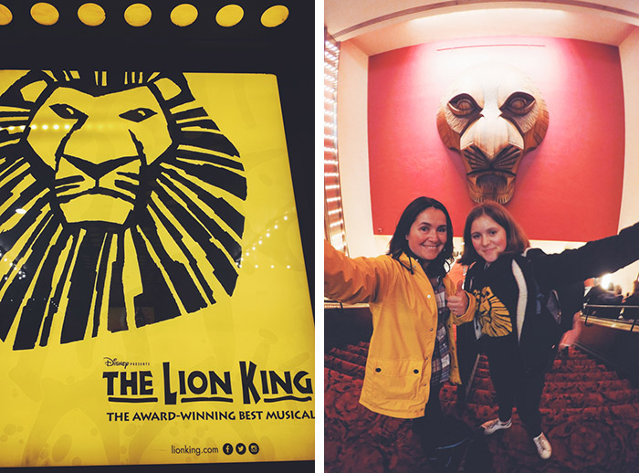 New York #dreamreal avec GoPro - jour 5 - The Lion King Broadway