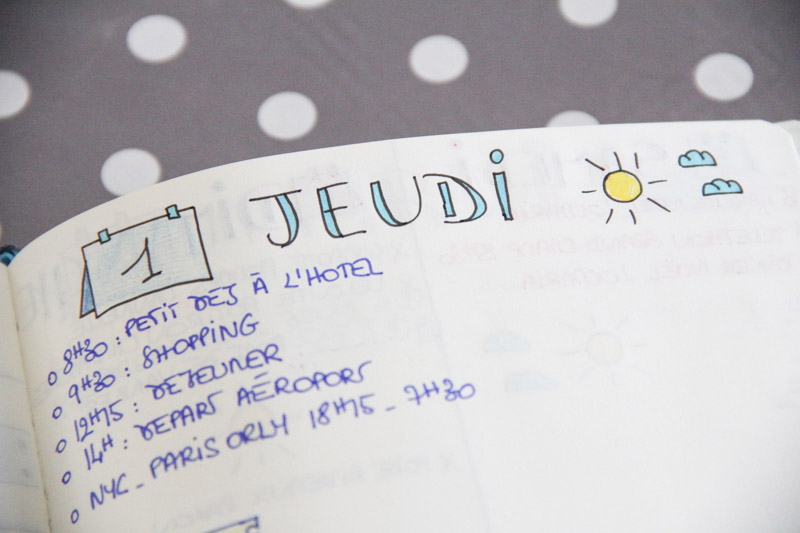 Organisation - bilan bullet journal (via mercipourlechocolat.fr)