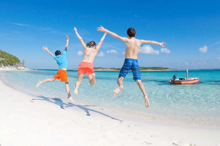 voyage Bahamas famille - Exuma Cays (via mercipourlechocolat.fr)