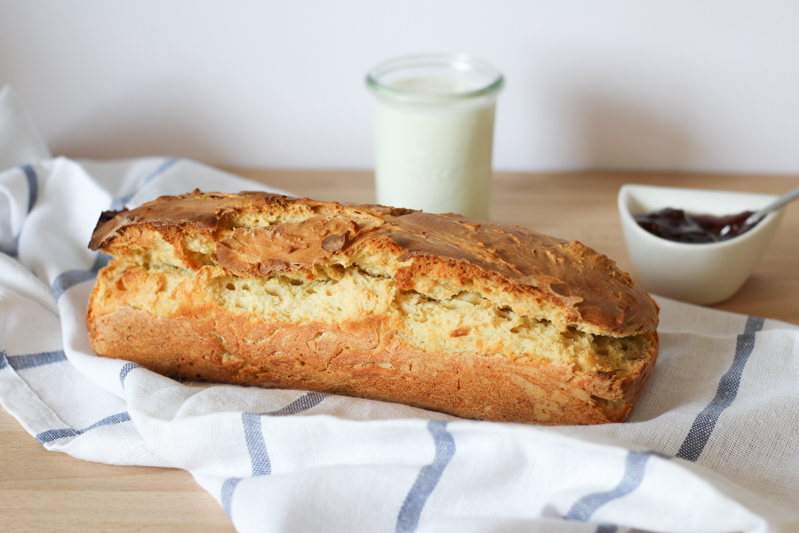 recette irish soda bread au lait ribot (via mercipourlechocolat.fr)