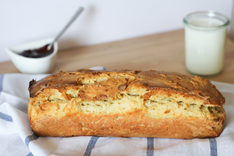 recette irish soda bread au lait ribot (via mercipourlechocolat.fr)