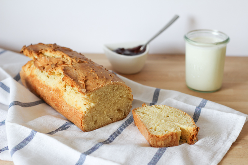 recette irish soda bread au lait ribot (via mercipourlechocolat.fr)