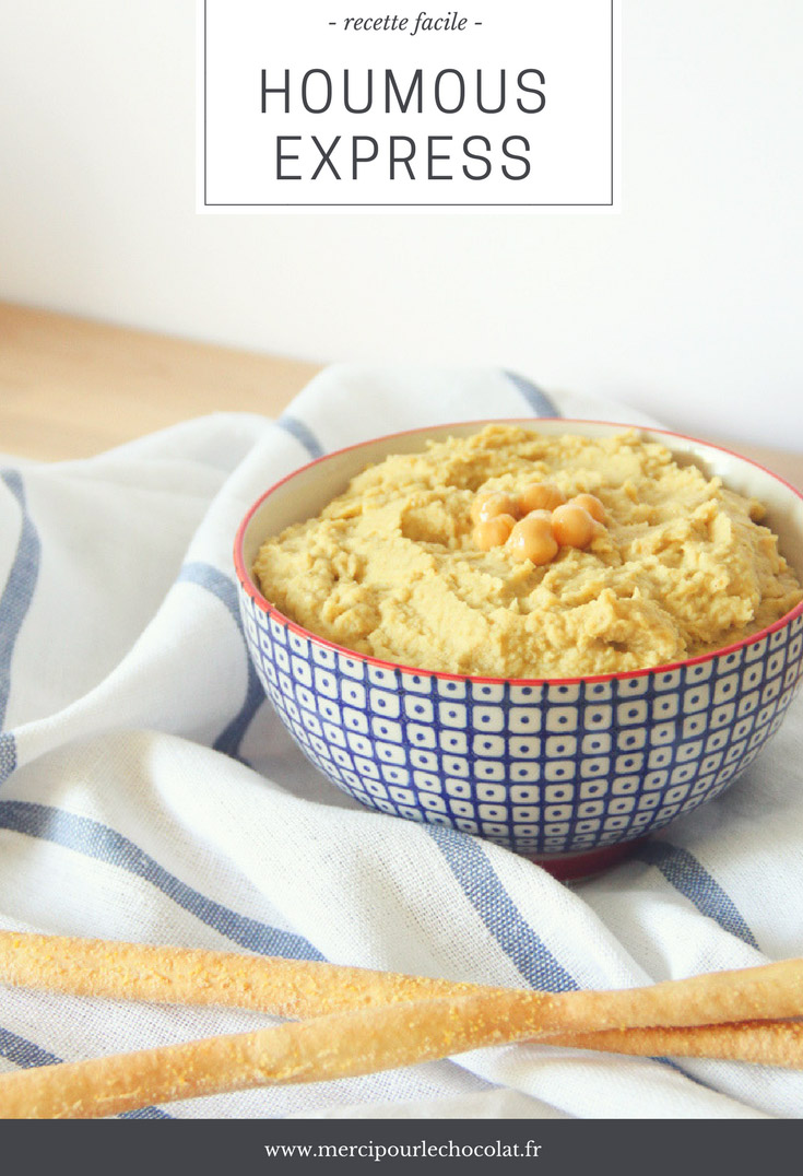 Recette HOUMOUS EXPRESS - rapide et facile au Cook Processor KitchenAid (via mercipourlechocolat.fr)