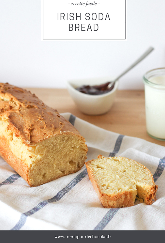 Recette facile IRISH SODA BREAD au CookProcessor KitchenAid (via mercipourlechocolat.fr)