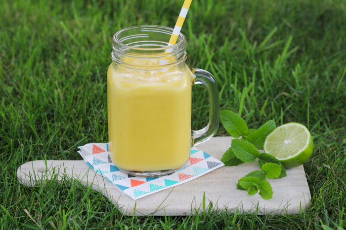 Gaspacho melon mangue citron vert (recette facile SuperBlender KitchenAid via www.mercipourlechocolat.fr)