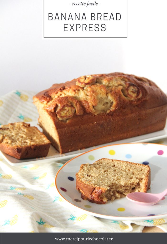 Recette BANANA BREAD express - facile avec le Cook Processor KitchenAid