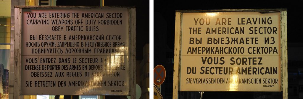 Berlin - Checkpoint Charlie