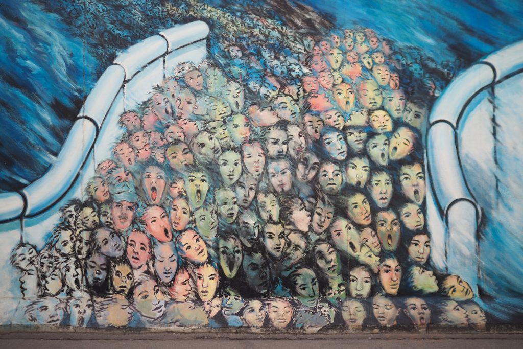 Berlin - Eastside Gallery - Die Mauer