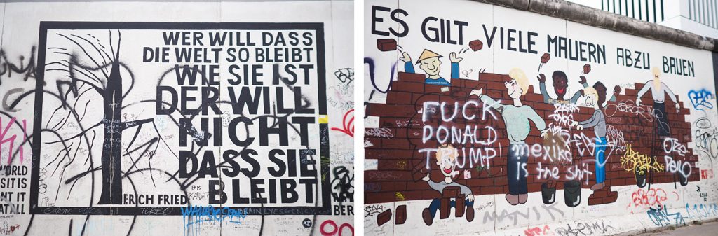 Berlin - Eastside Gallery - Die Mauer