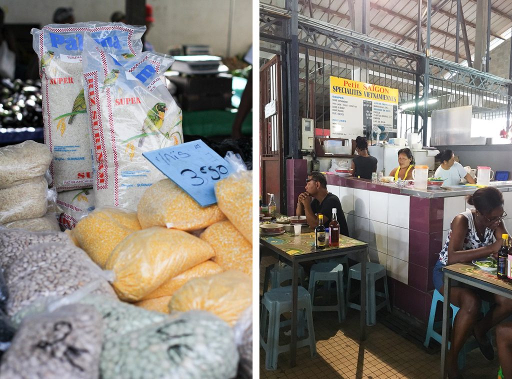 GUYANE - marché de Cayenne