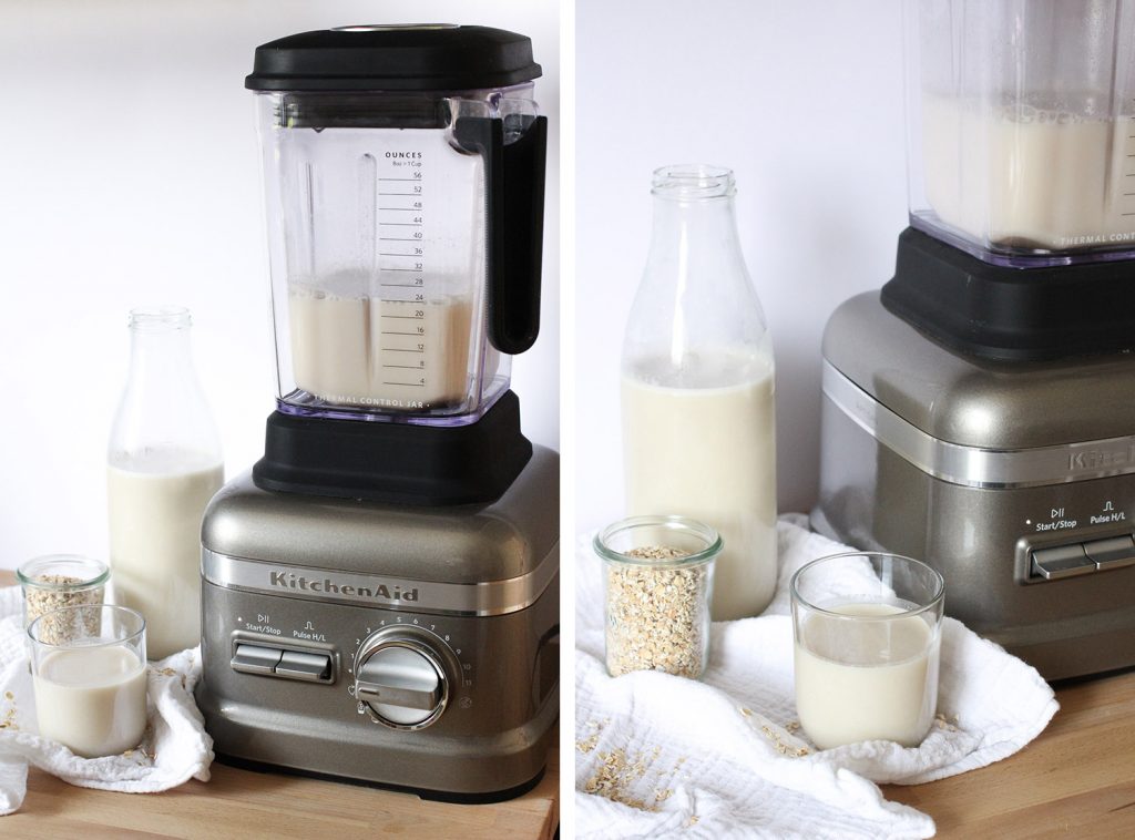 Recette lait d'avoine maison au superblender