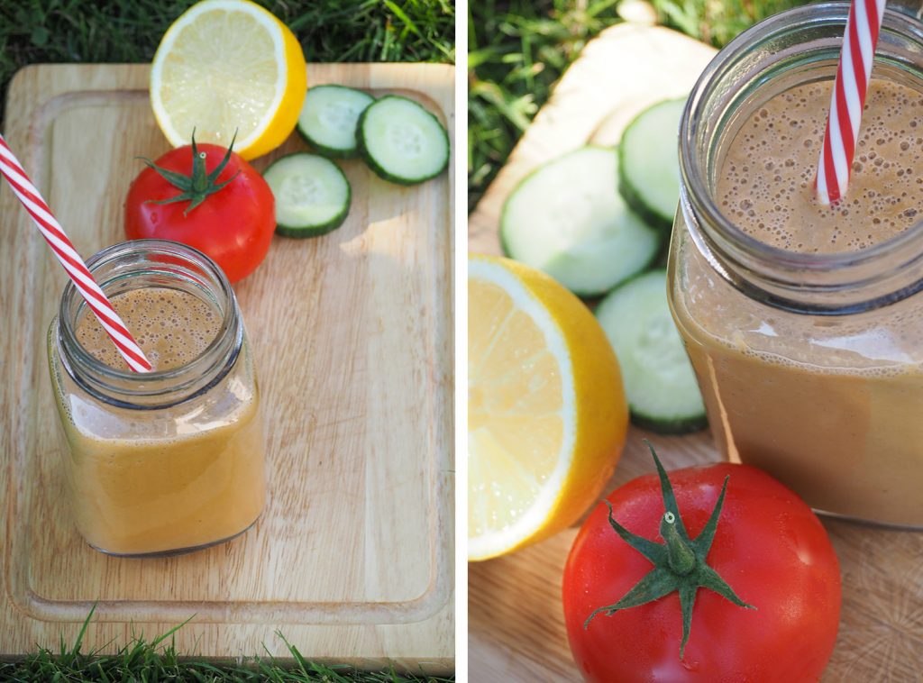 GASPACHO DE TOMATES À LA CORIANDRE - recette facile au SuperBlender KitchenAid