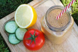 GASPACHO DE TOMATES À LA CORIANDRE - recette facile au SuperBlender KitchenAid