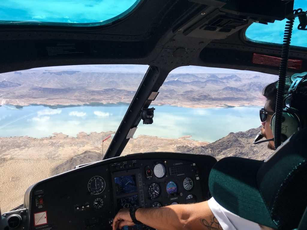 Survoler le Grand Canyon depuis Las Vegas en hélicoptère