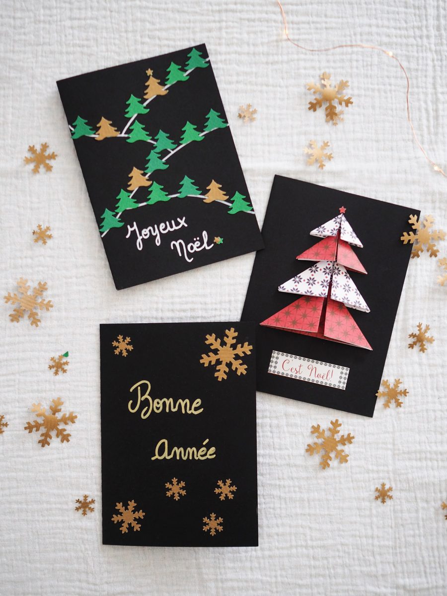 DIY - carte voeux noel fait maison (via mercipourlechocolat.fr)