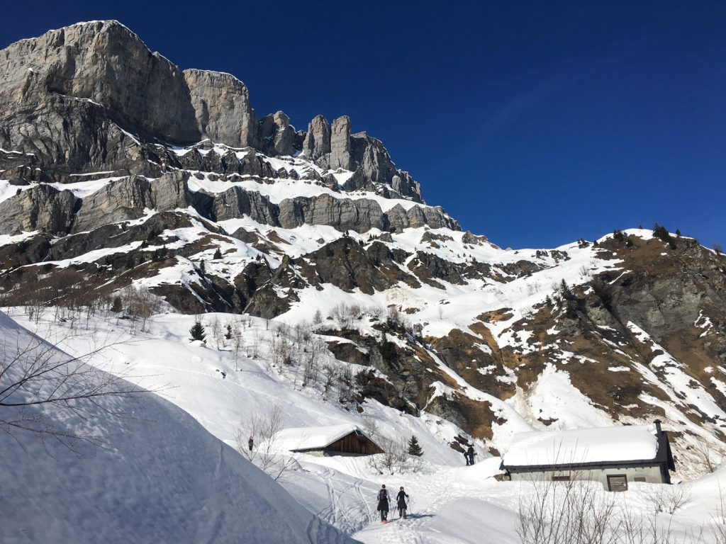 Tour des Ayères en raquettes - Passy Plaine-Joux