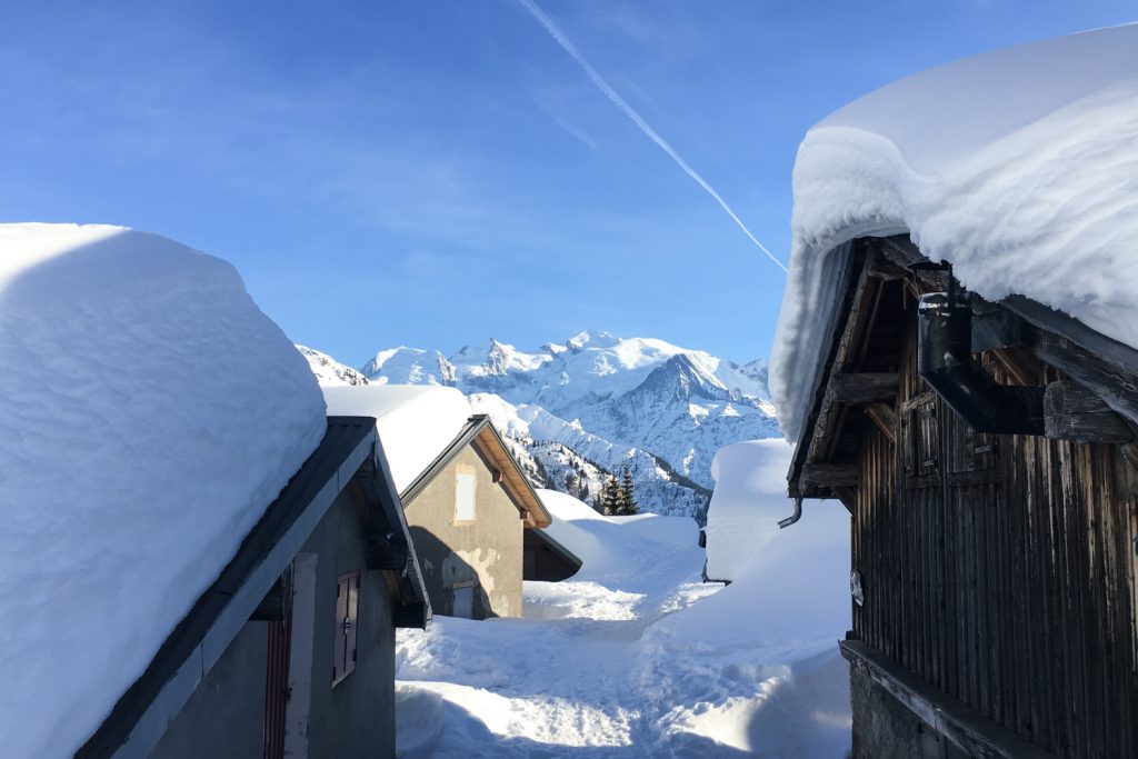 Tour des Ayères en raquettes - Passy Plaine-Joux