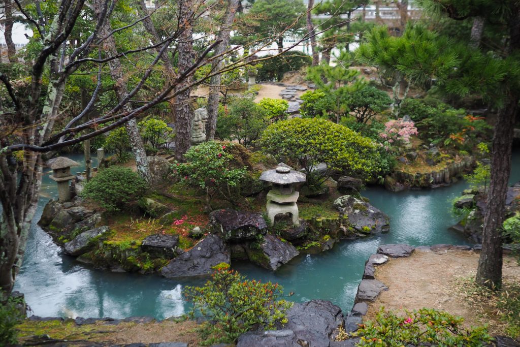 Kurashiki - jardin Shinkei-en (Okayama, Japon)