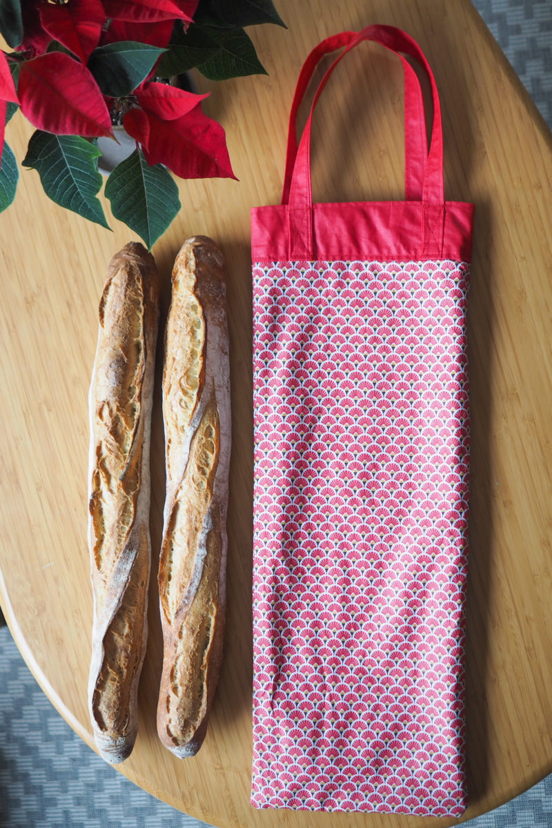 DIY - couture facile : sac à pain réversible en coton enduit (via mercipourlechocolat.fr)