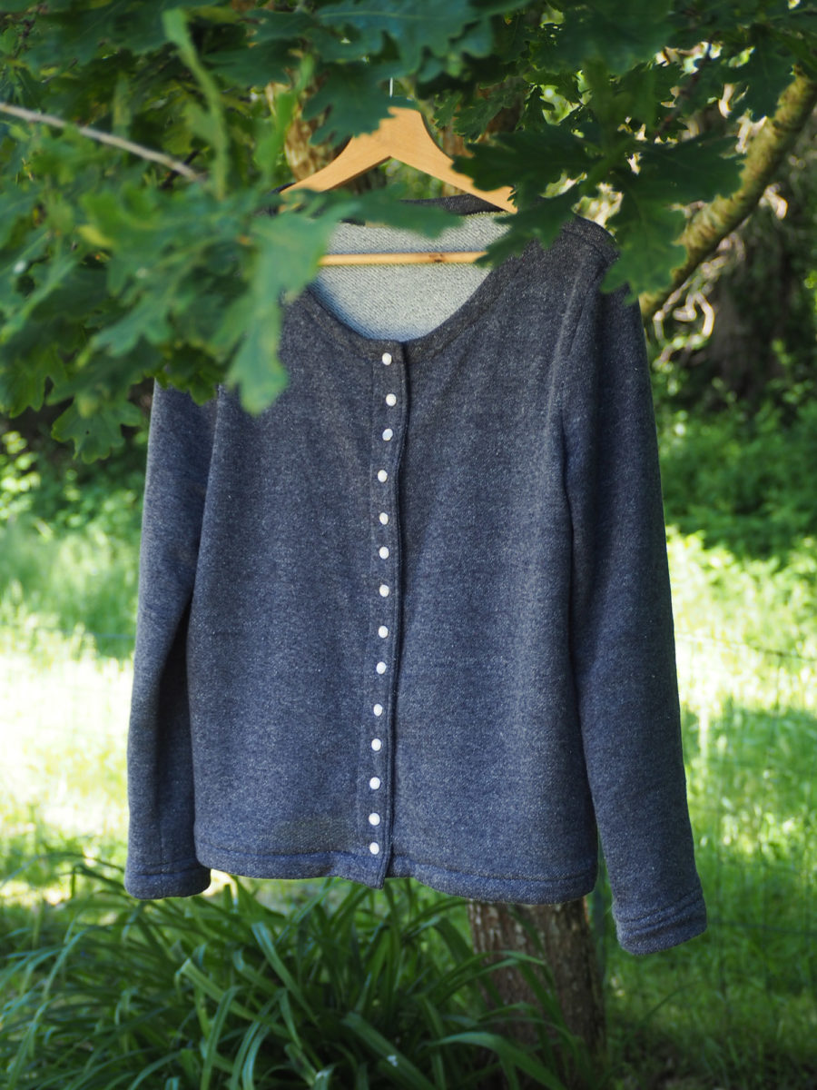 Cardigan molleton cheap