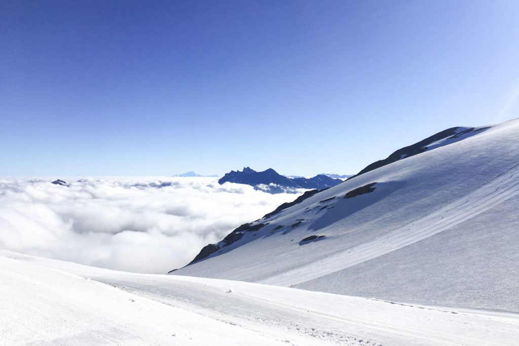 Les 2 Alpes - randonnée sur le glacier