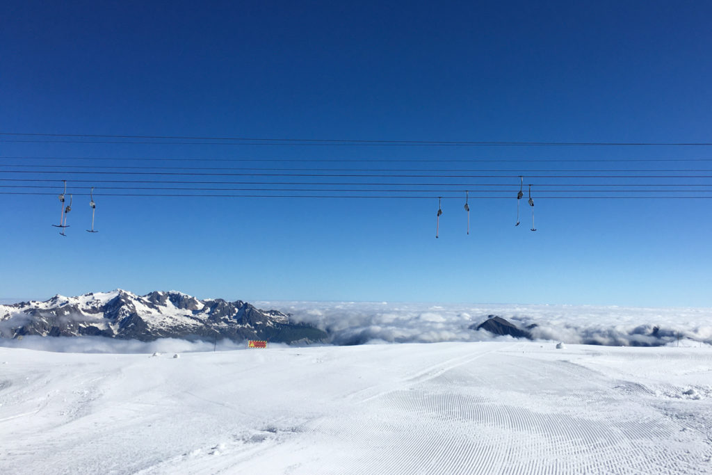 Les 2 Alpes - randonnée sur le glacier