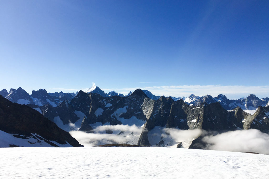 Les 2 Alpes - randonnée sur le glacier