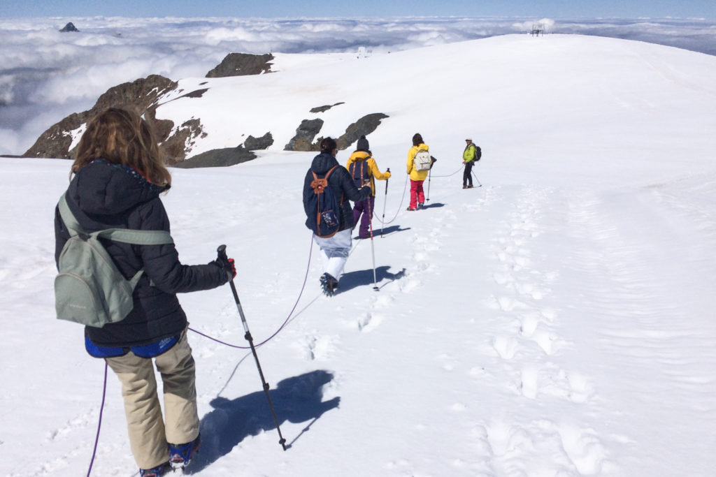 Les 2 Alpes - randonnée sur le glacier