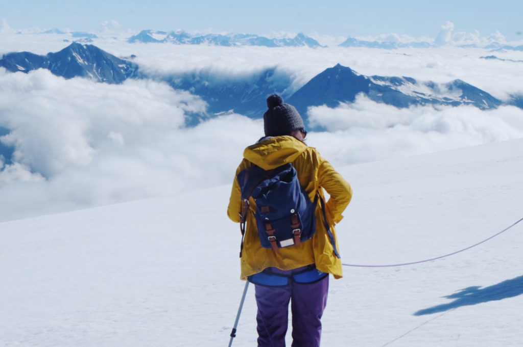 Les 2 Alpes - randonnée sur le glacier