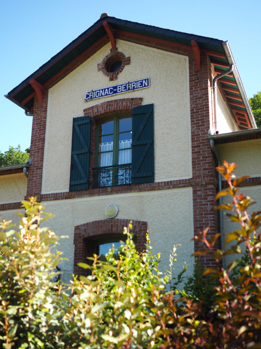 LA VÉLODYSSÉE - Gare de Scrignac (via mercipourlechocolat.fr)