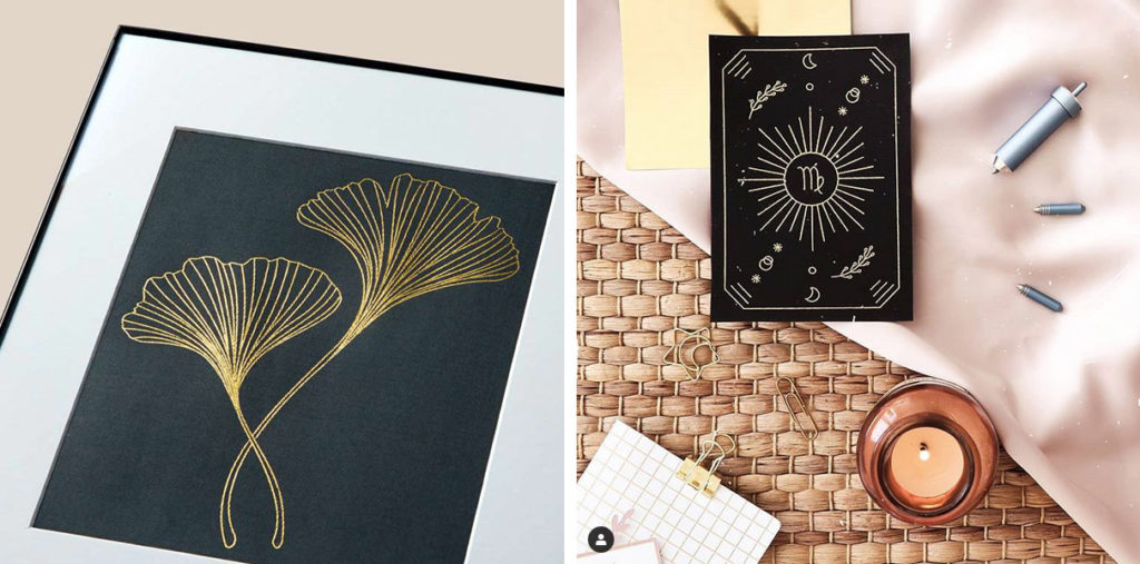 CRICUT MAKER - inspiration transfert de FOIL (via mercipourlechocolat.fr)