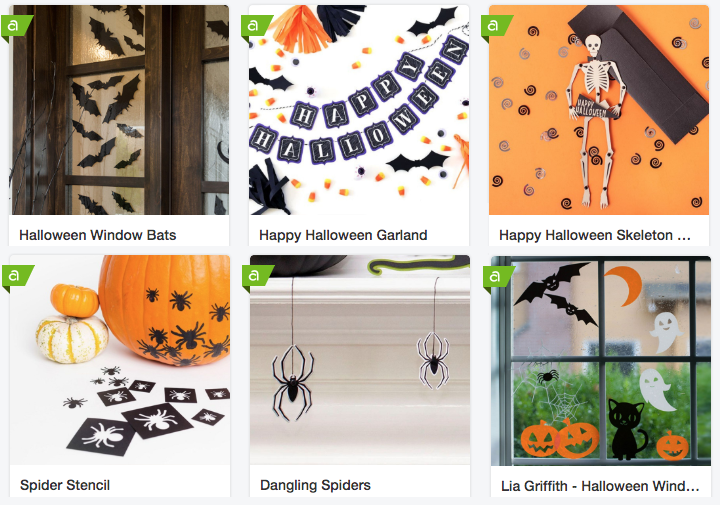 CRICUT MAKER - déco paper art HALLOWEEN (via mercipourlechocolat.fr)