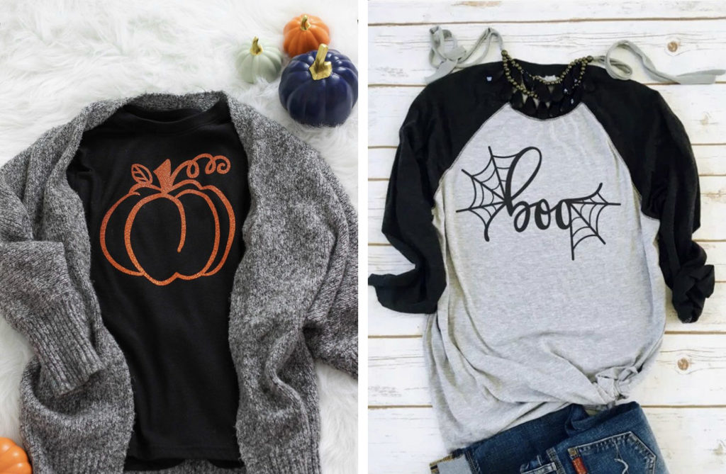 CRICUT MAKER - TSHIRT HALLOWEEN (via mercipourlechocolat.fr)