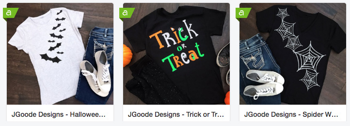 CRICUT MAKER - TSHIRT HALLOWEEN (via mercipourlechocolat.fr)