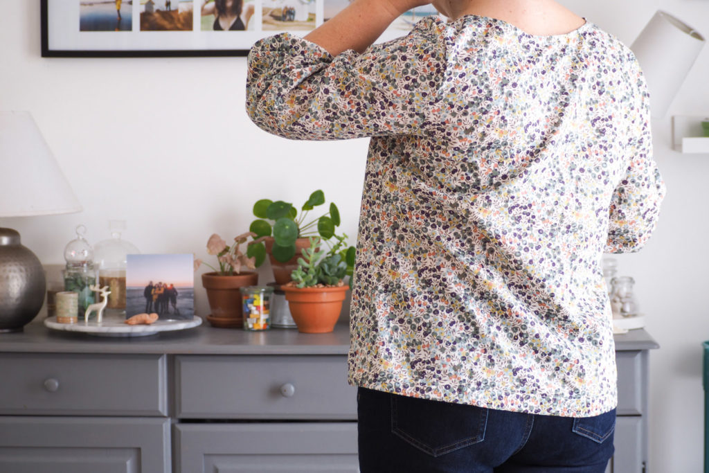 Couture facile - blouse en Liberty (patron Self Tissus via mercipourlechocolat)