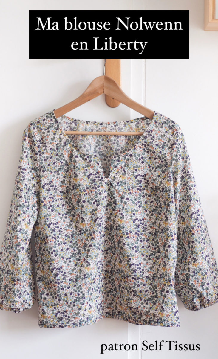 Couture facile - blouse en Liberty (patron Self Tissus via mercipourlechocolat)