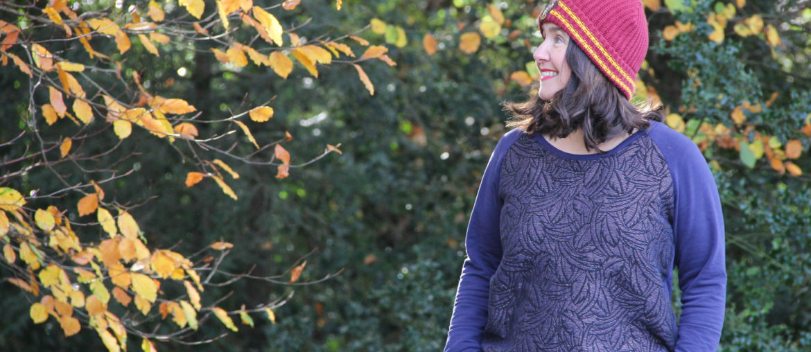 Couture – mon sweat Twist en jacquard