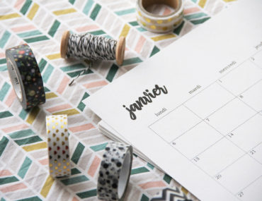 Calendrier 2021 gratuit à télécharger - 1 mois par page (via mercipourlechocolat) - usage commercial interdit