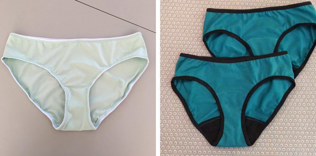 Couture 2020 - culotte Lazy Sunday & culottes de règles Pandora Chouette Kit