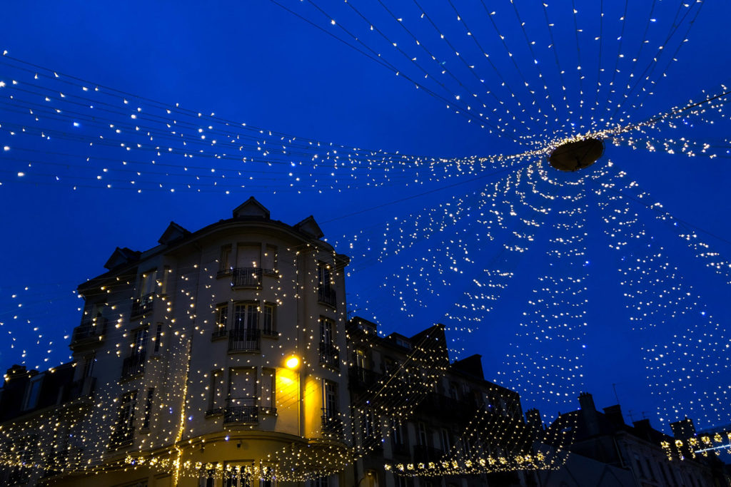 Vannes - lumières de Noël - Morbihan, Bretagne