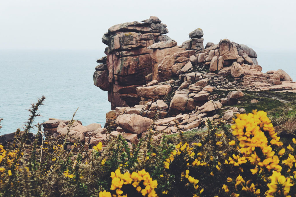 Sentier des douaniers Ploumanac'h - Côte de Granit Rose - Côtes d'Armor, Bretagne